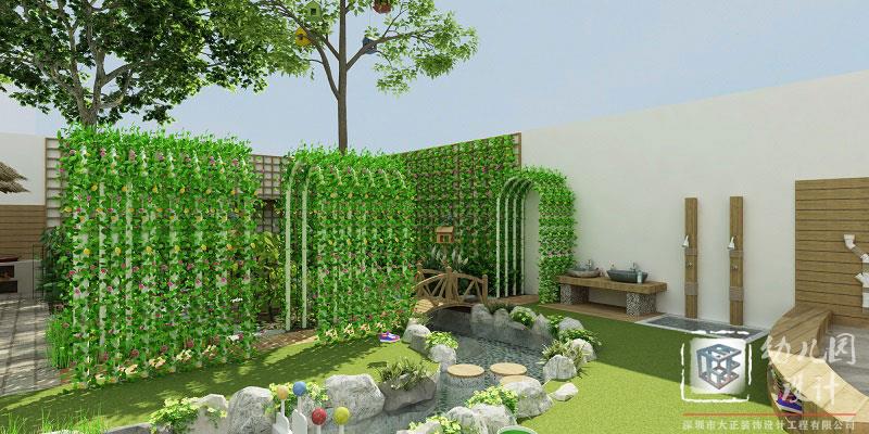 深圳市龙岗区龙西第二幼儿园_户外环境设计
