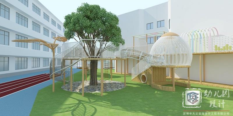 深圳市坪地街道中心幼儿园（户外大型玩具）