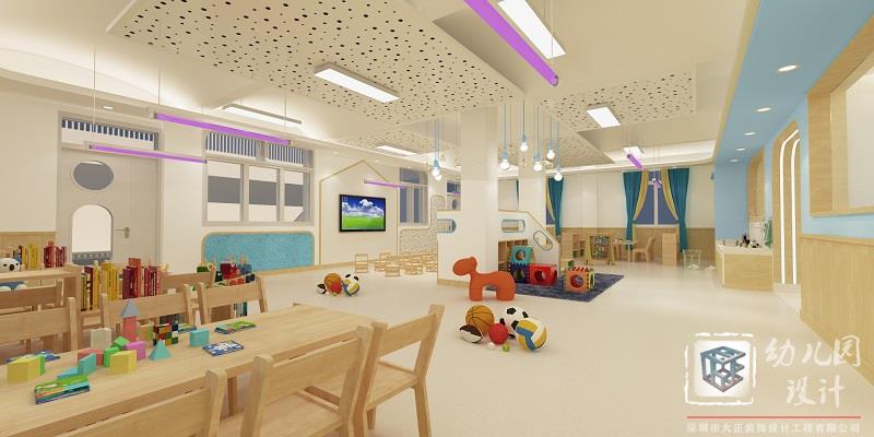 深圳幼儿园装修设计是不是要以孩子喜欢的风格装修?
