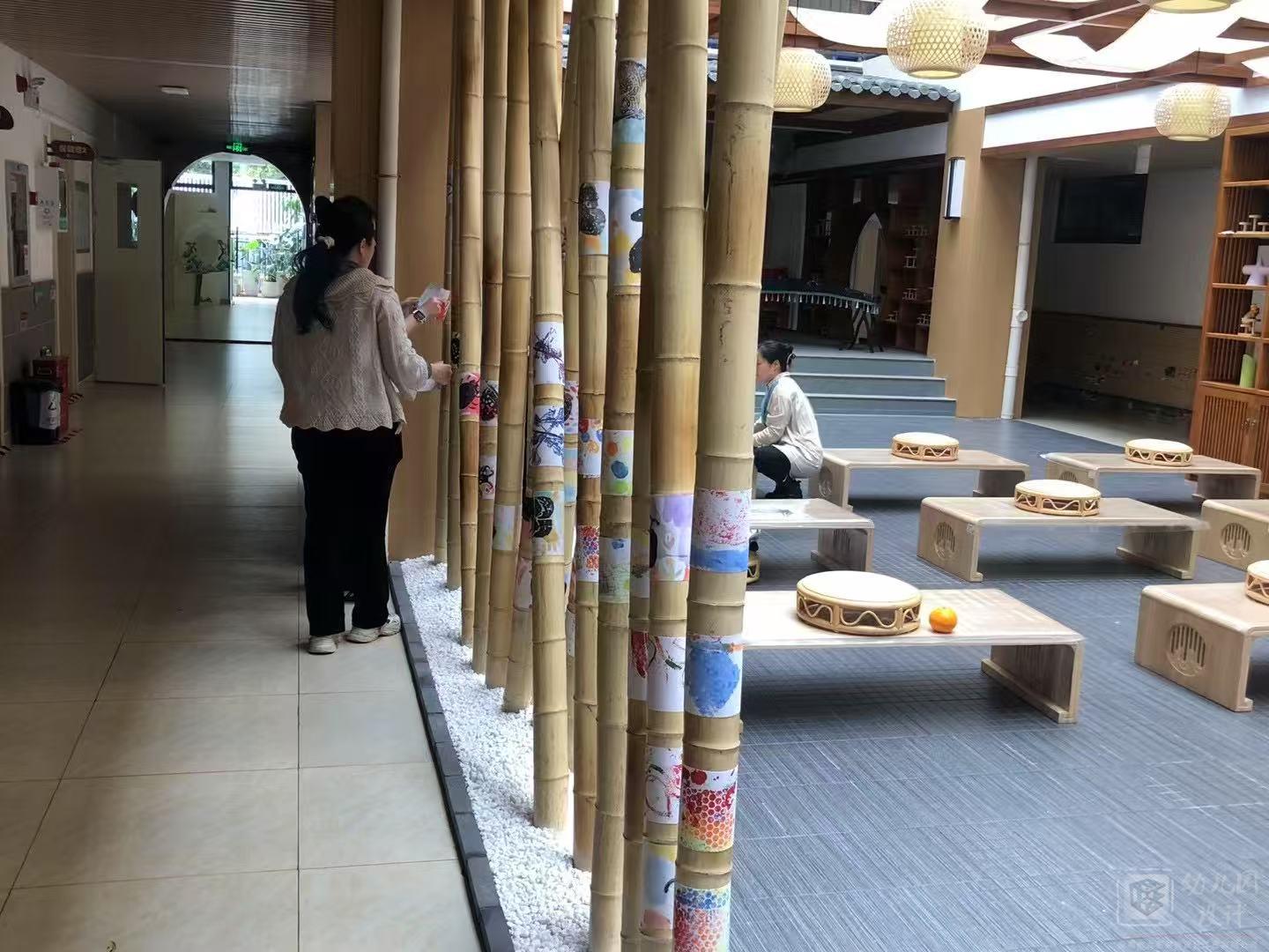 深圳市福安雅苑幼儿园现场实景图（中厅改造）