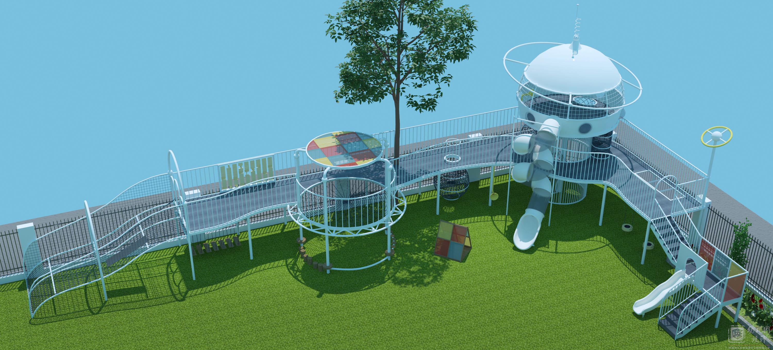 深圳市园岭实验小学附属幼儿园（户外玩具）