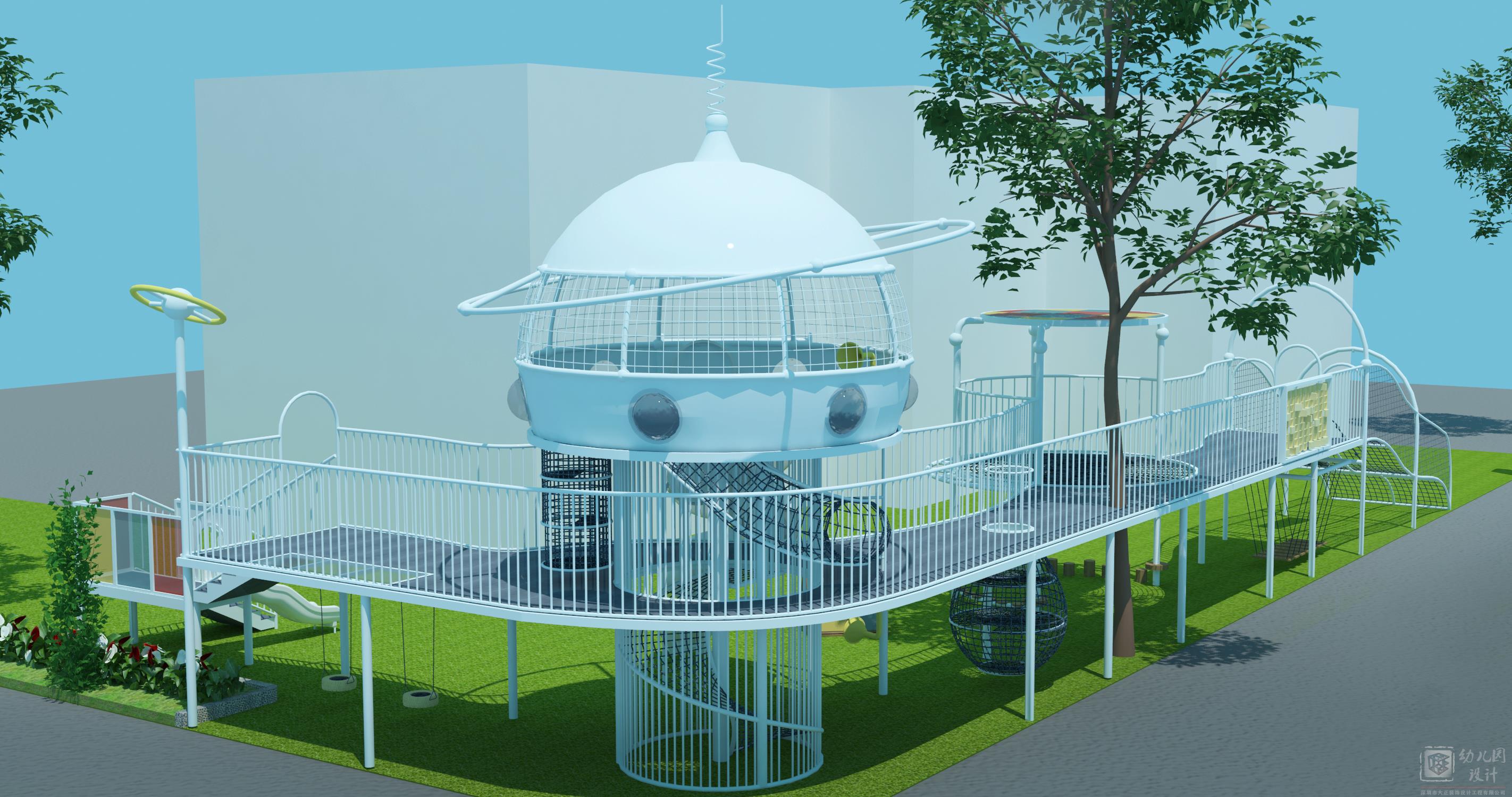 深圳市园岭实验小学附属幼儿园（户外玩具）