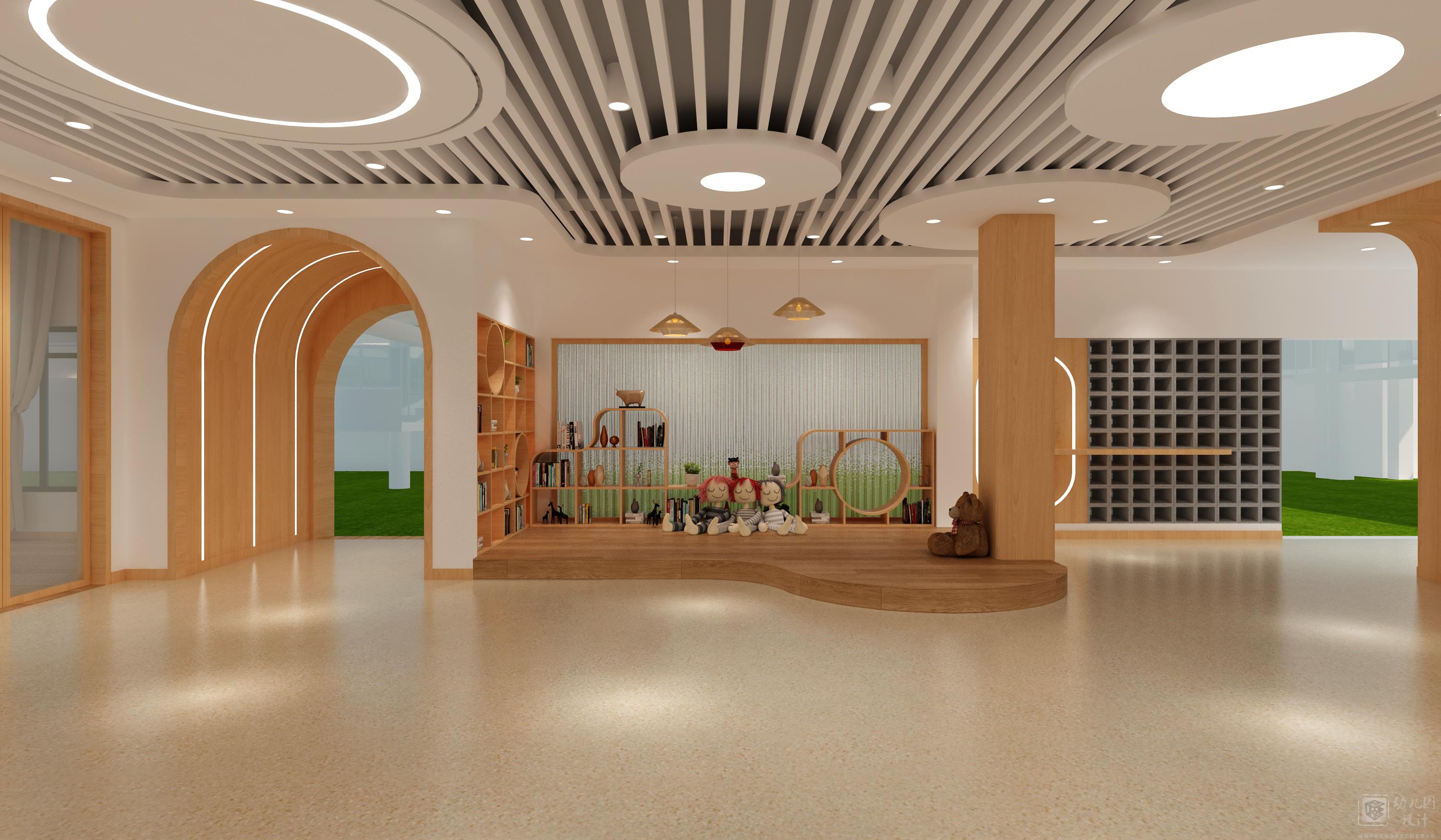 深圳市第三幼儿园石厦分园(大厅、雨棚)