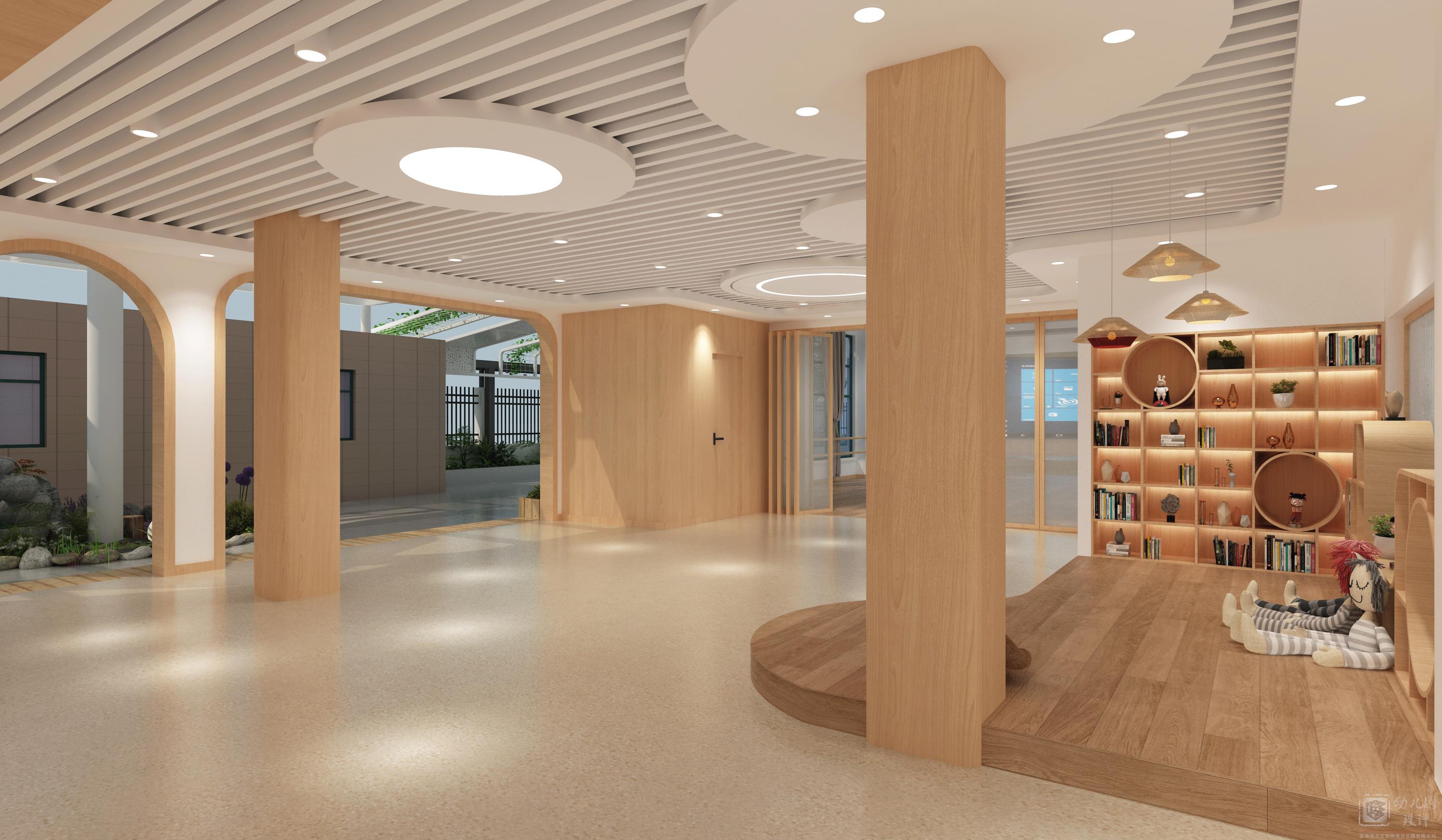 深圳市第三幼儿园石厦分园(大厅、雨棚)