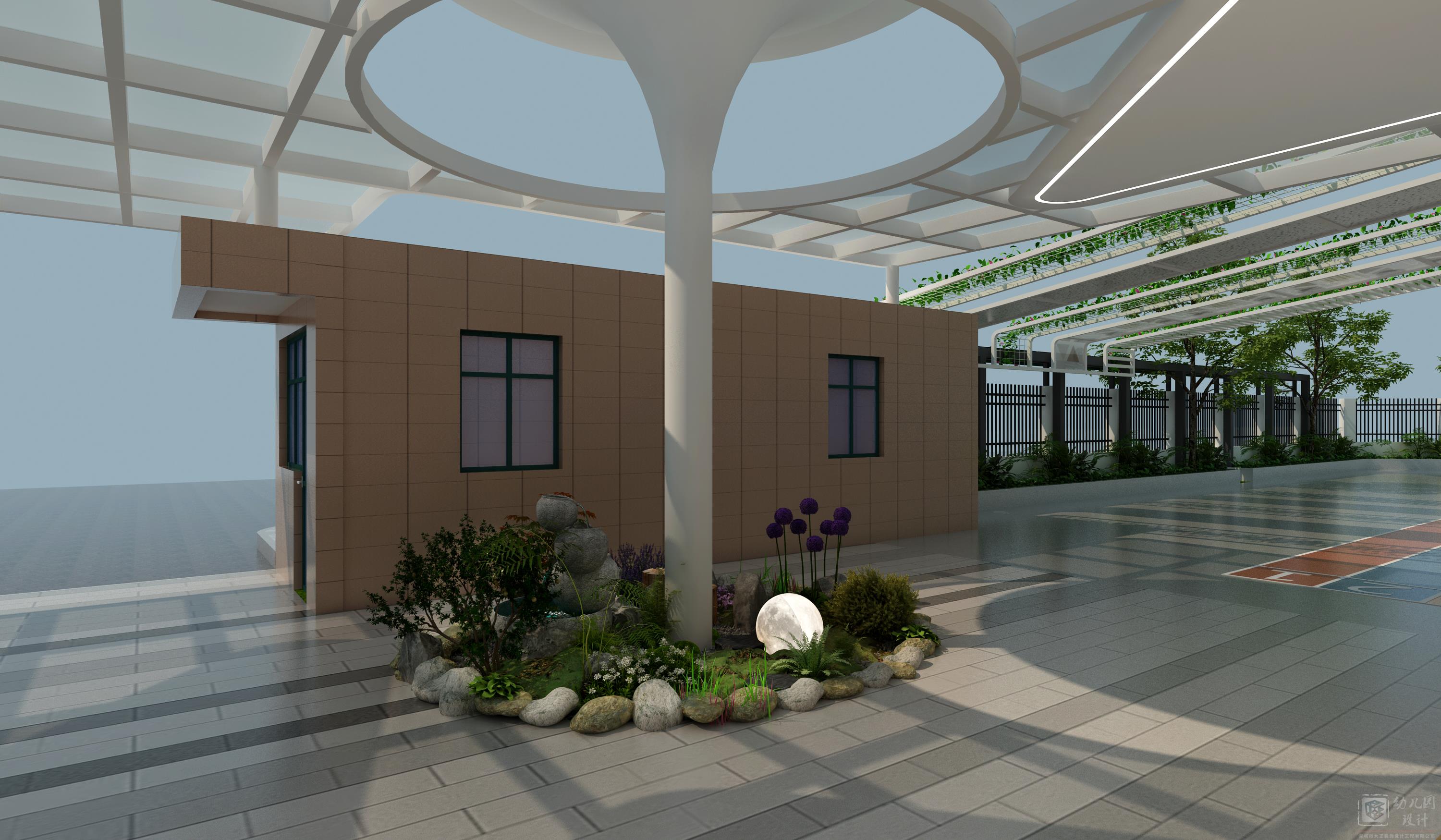 深圳市第三幼儿园石厦分园(大厅、雨棚)