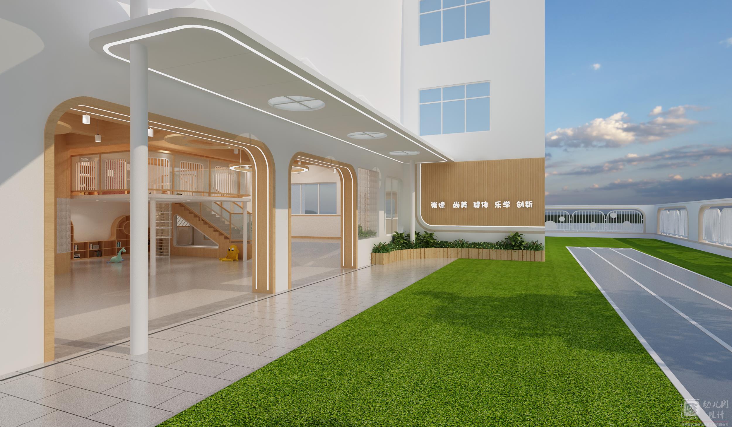 深圳市福田区第九幼儿园福保分园(大厅、音体室)