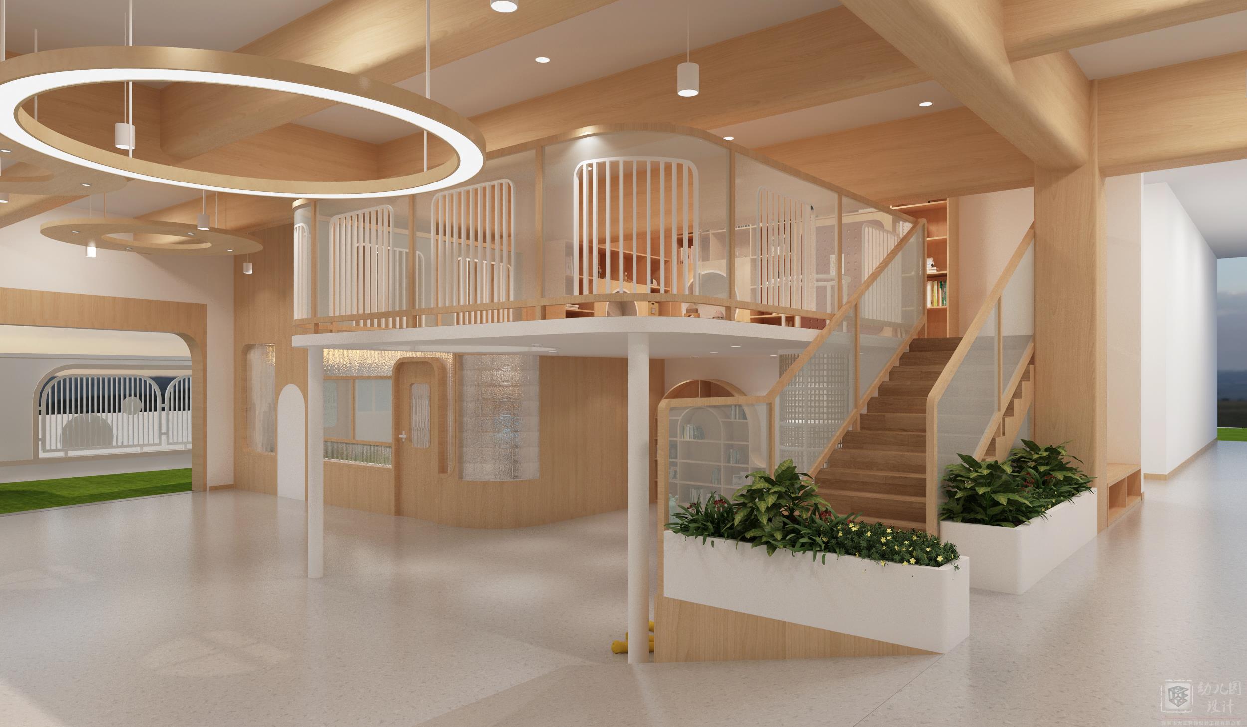 深圳市福田区第九幼儿园福保分园(大厅、音体室)