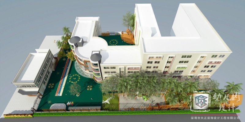 深圳市龙华新区展华幼儿园设计效果图