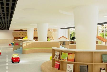 专业幼儿园设计公司如何打造幼儿园的“大空间”